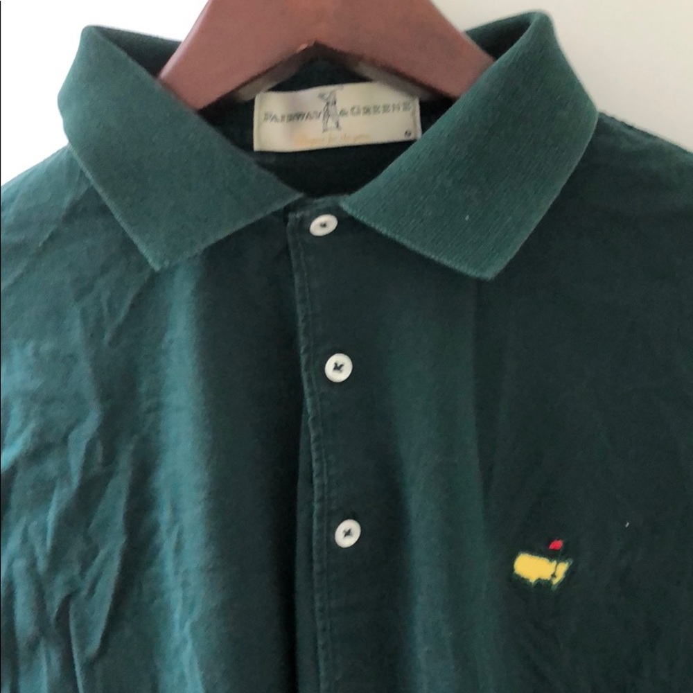 Official Augusta National Long Sleeve Polo